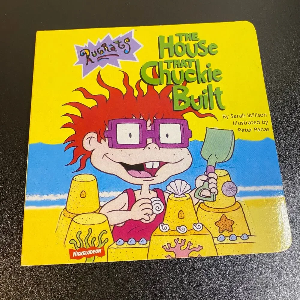 Vintage 90s Nickelodeon Rugrats Lot - VHS, 4 Storybooks & Tommy Figure Bundle